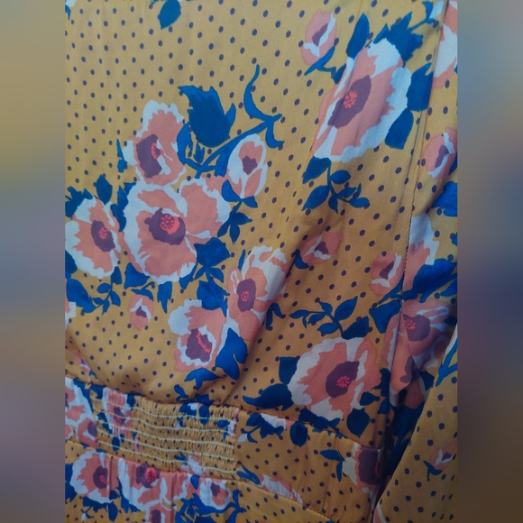 Free People Size 4 Floral Dress - Picture 6 of 6